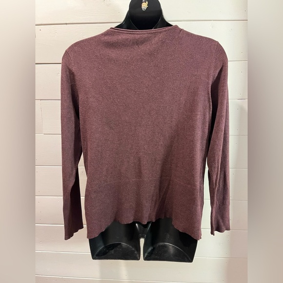 💜 SOYACONCEPT – Plum Buttoned Cardigan (Size XXL) - Picture 8 of 12